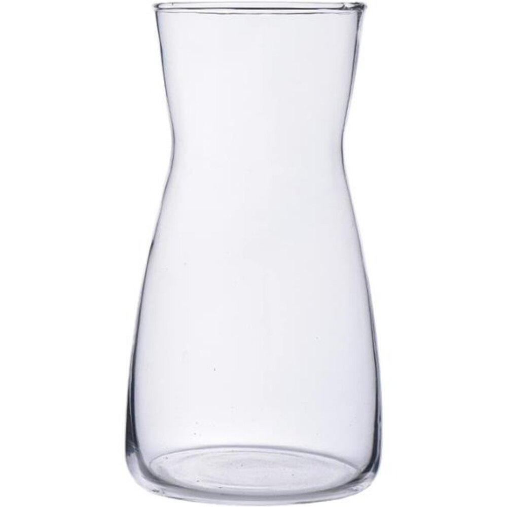 8 inch Clear Glass Flower Vases for Centerpiece Table Home Indoor Desk